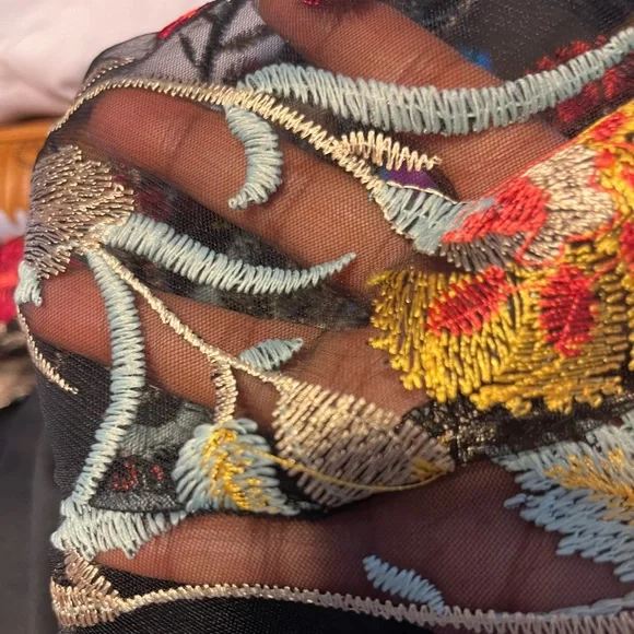 A. Byer Embroidered Club Dress - Picture 3 of 12